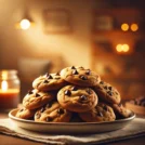 Cookie's  cu ciocolata ( 10 buc )